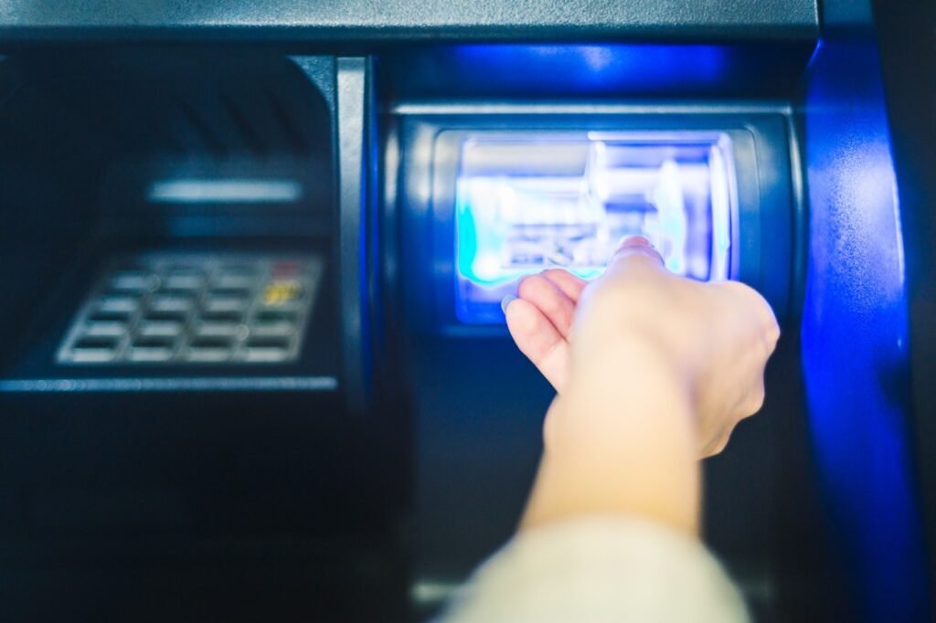 ATM Withdrawal of Money